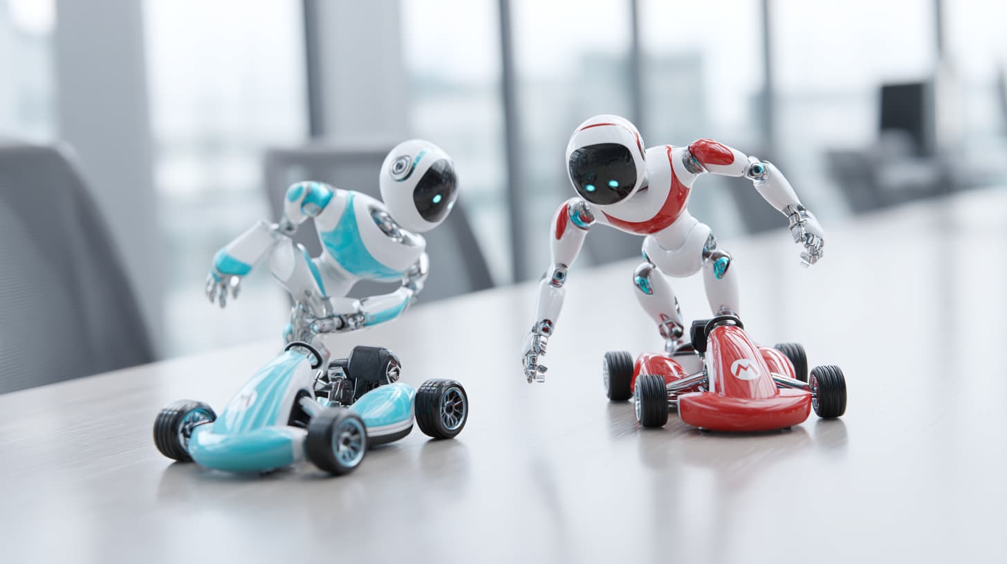 Robot Racing: How Teenagers Compete in Engineering Thinking